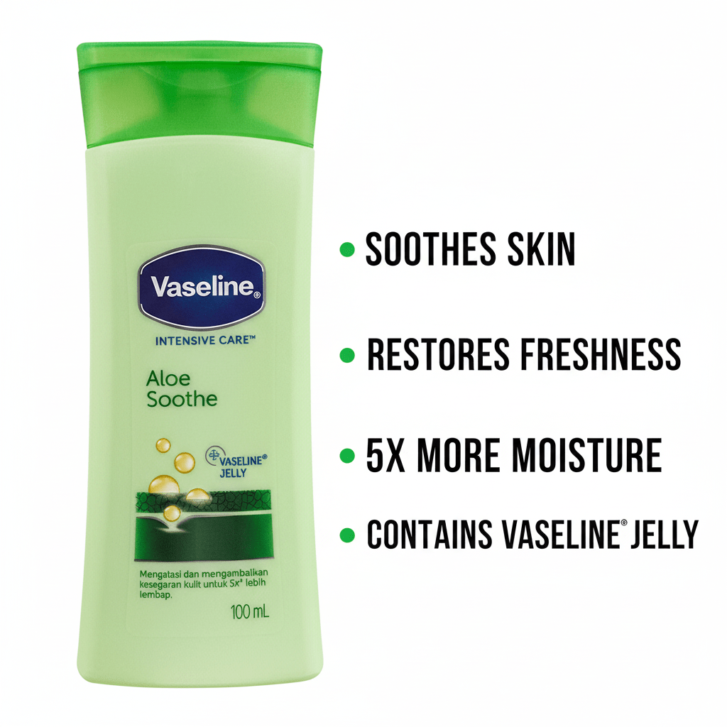 Vaseline - Aloe Soothe Lotion - Zambeel