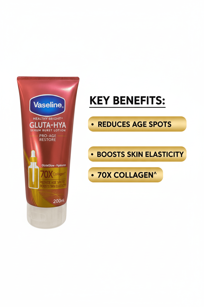 Vaseline - Healthy Bright Gluta - Hya Pro - Age Restore Lotion - Zambeel