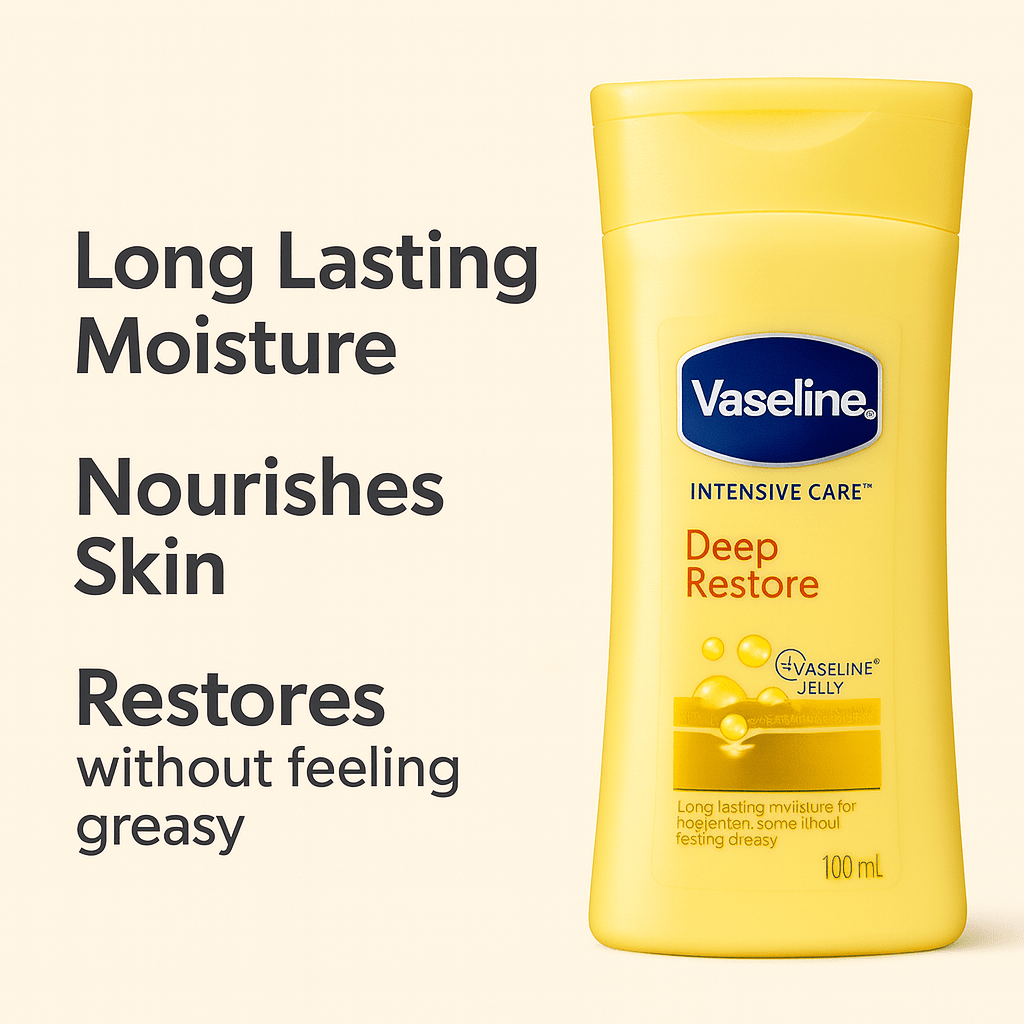 Vaseline - Intensive Care Deep Restore Lotion - Zambeel