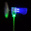 Vertical DIY Project Turbine LED Windmill Small DC Motor Wind Blade Wind Turbine - Zambeel