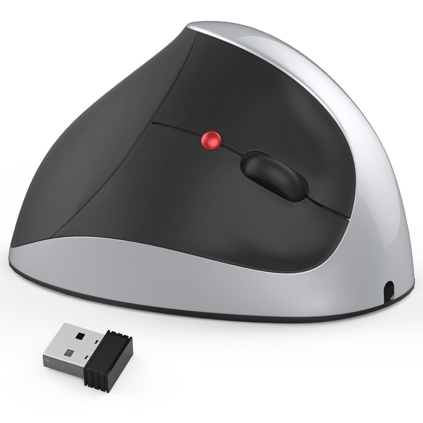 Vertical Rechargeable Wireless Mouse Ergonomic Wireless Mouse - Zambeel
