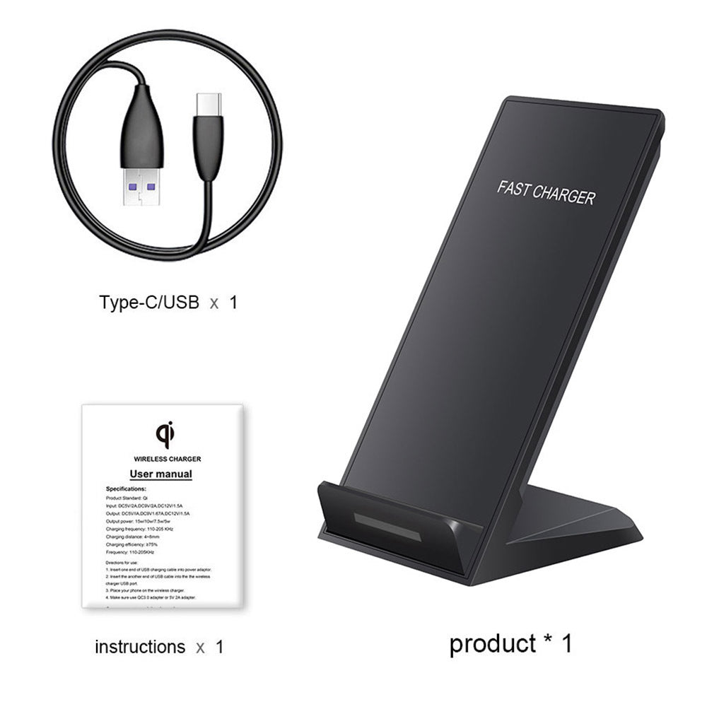 Vertical Wireless Charger Supports QI Charging, Suitable For Apple Mobile Phones - Zambeel
