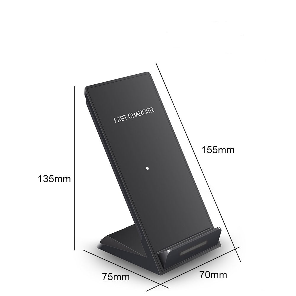 Vertical Wireless Charger Supports QI Charging, Suitable For Apple Mobile Phones - Zambeel