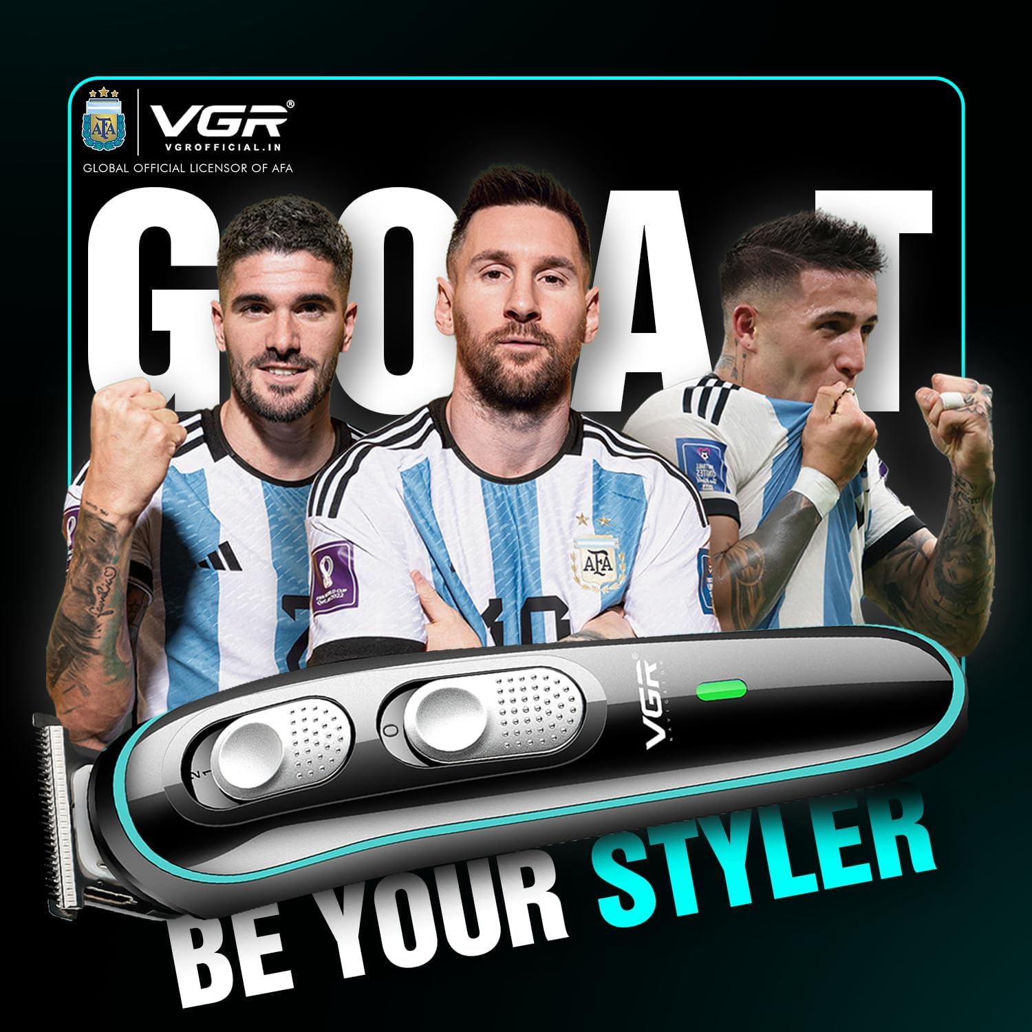 VGR - Hair Trimmer - Zambeel