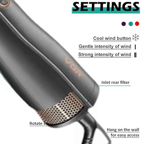 VGR - Professional 6 - in - 1 Hot Air Styler © - Zambeel