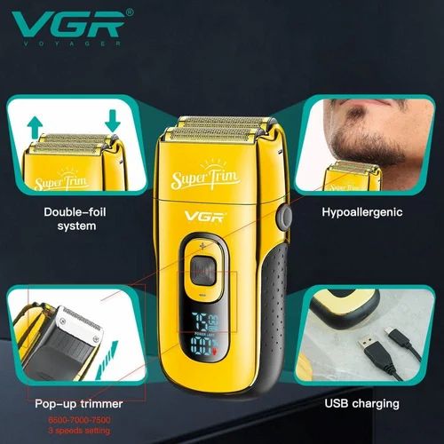 VGR - Professional Foil Shaver - Zambeel
