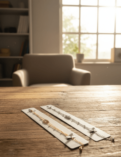 Vintage Bar Pearl Chain Bracelet - Zambeel