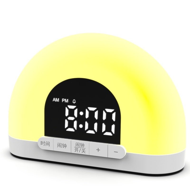 Wake - Up Light Simulated Sunrise Electronic Alarm Clock Lamp - Zambeel