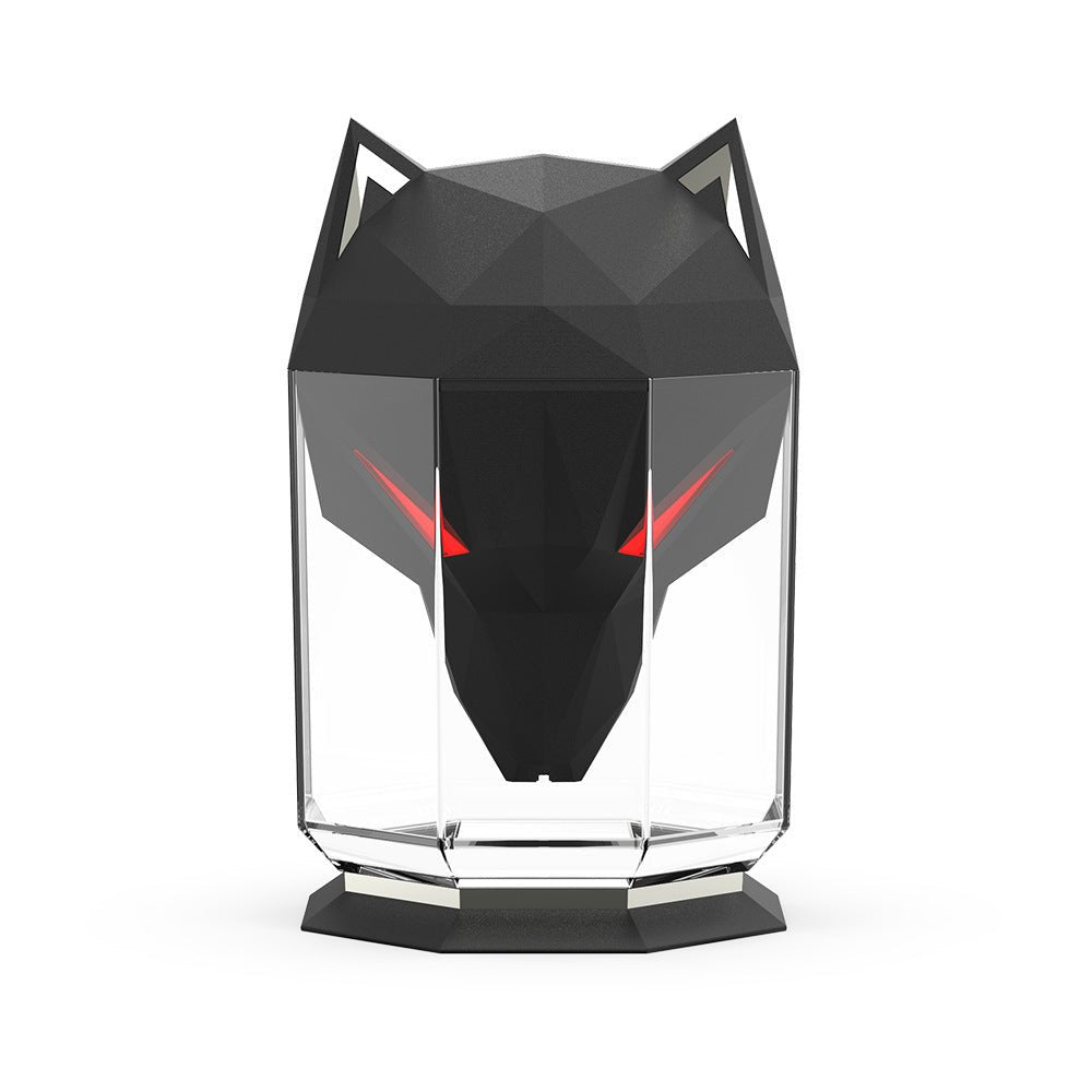 War Wolf Air Humidifier Ultrasonic Air Diffuser Colorful Lights Humidifier Air Nano Spray Home Desktop Supplies - Zambeel