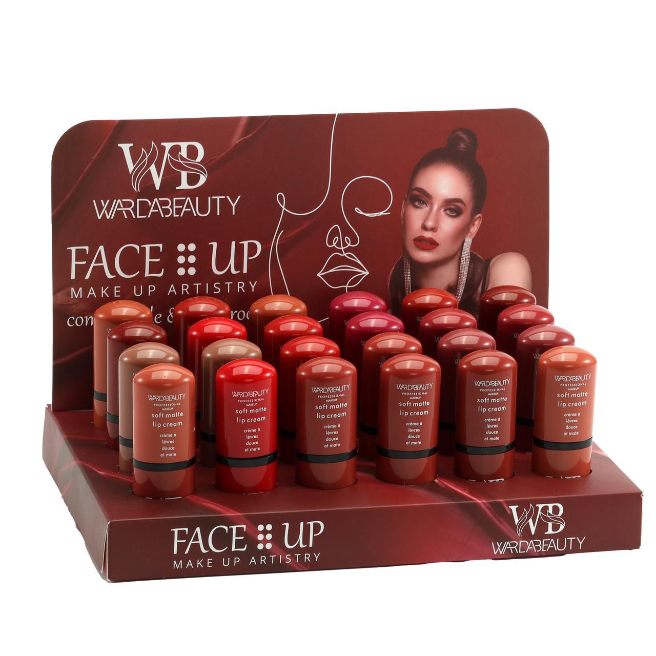 Warda Beauty - Face Up Lipsticks (Original) - Zambeel