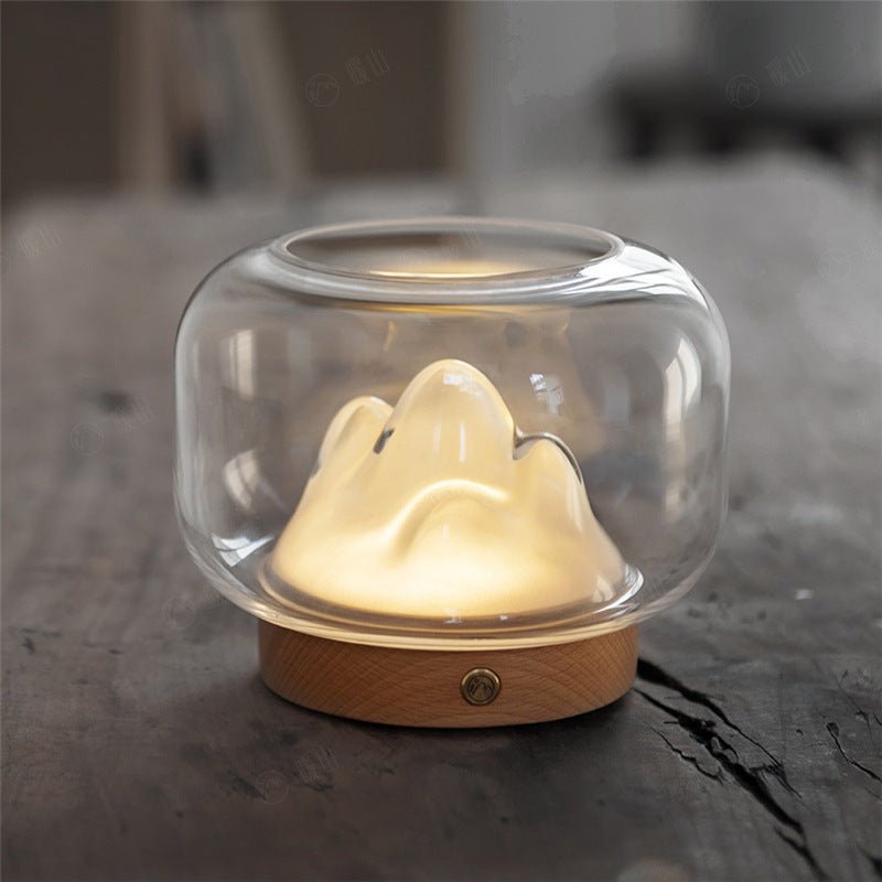 Warm Mountain Desktop Night Light - Zambeel