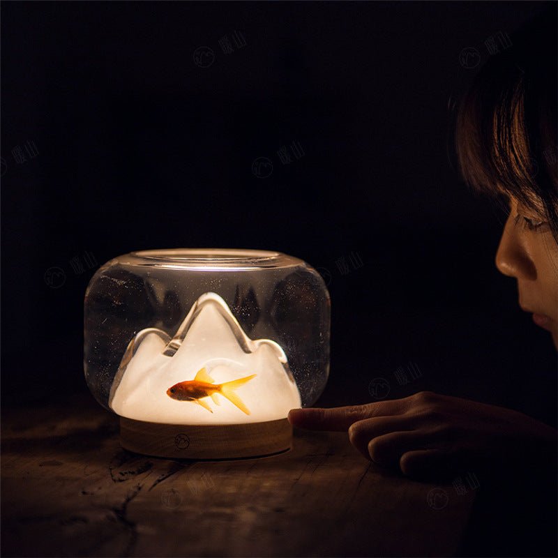 Warm Mountain Desktop Night Light - Zambeel