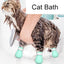 Wash Cat Feet Set Cat Bath Supplies Hold Cat Artifact - Zambeel