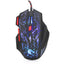 Water Crack Colorful Luminous Game Mouse Wired Mouse - Zambeel