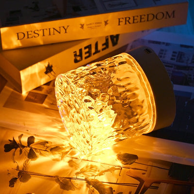 Water Ripple Rotating Projection Ambient Night Light - Zambeel