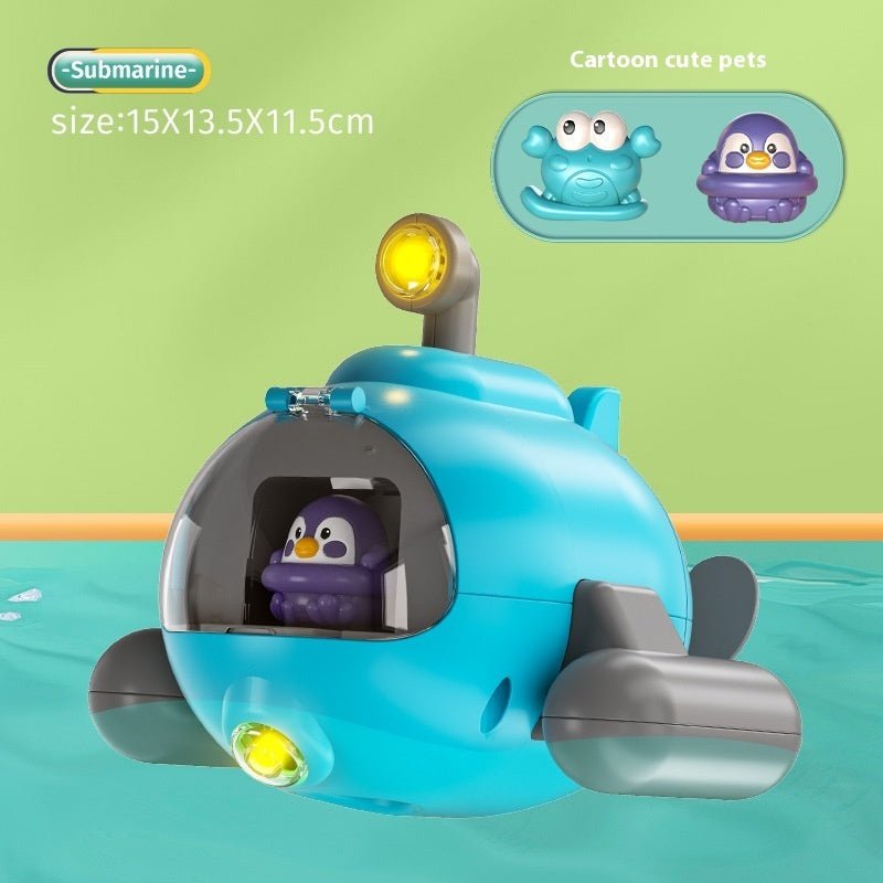 Water Toys Luminous Catapult Submarine Bath Toys - Zambeel