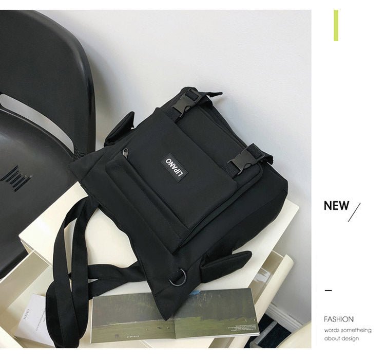 Waterproof Nylon Large Capacity Casual Shoulder Bag - Zambeel