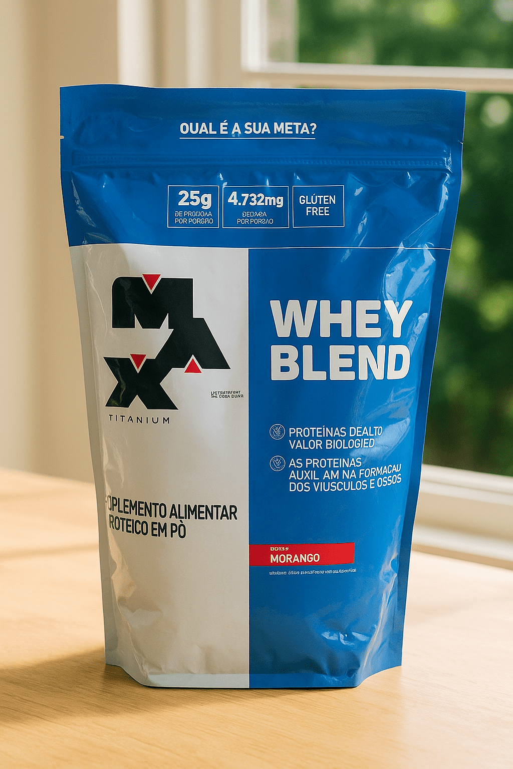 Whey Blend – Morango (Original) © - Zambeel