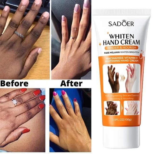 Whiten Hand Cream (100g) - Zambeel