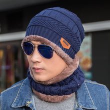 Winter Knit Beanie & Neck Warmer Set - Zambeel