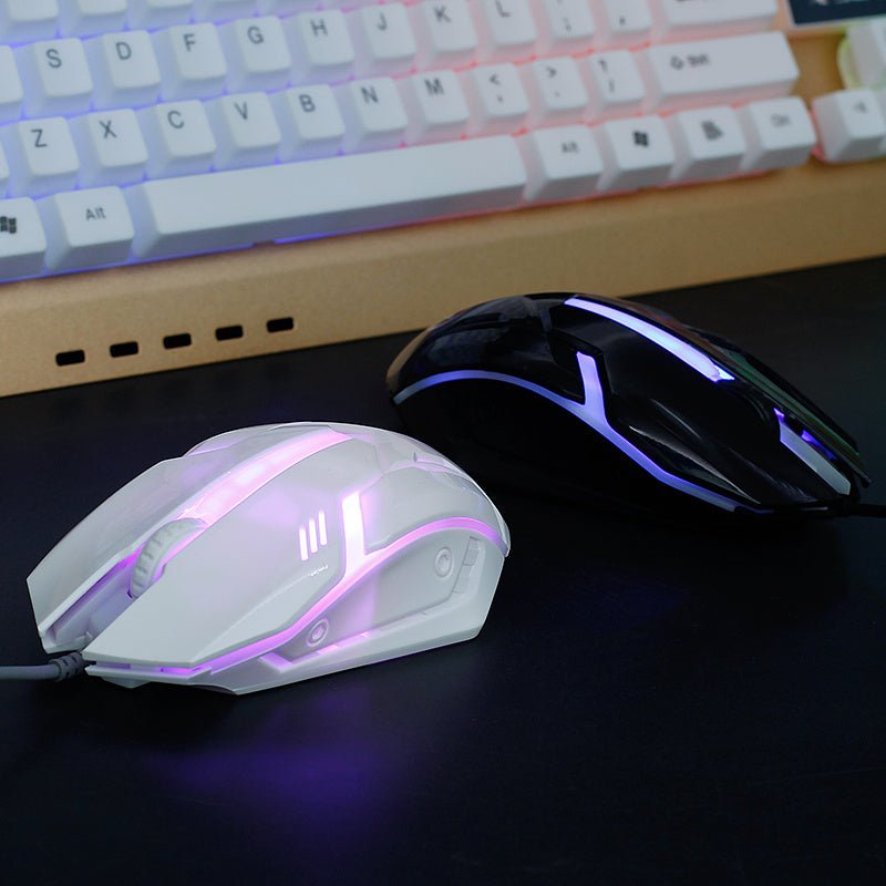 Wired Photoelectric Computer Office Home Gaming Light - Transmitting Mouse - Zambeel
