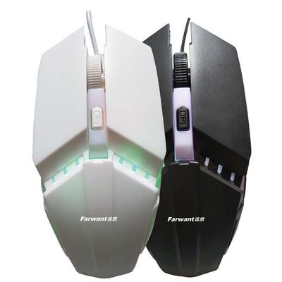 Wired Photoelectric Computer Office Home Gaming Light - Transmitting Mouse - Zambeel