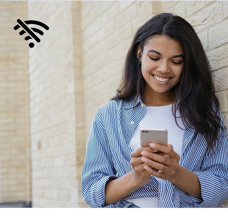 Wireless Bluetooth - compatible Translation Headphones Portable In - ear Translator - Zambeel