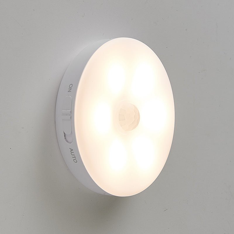 Wireless Body Sensing Lights Wake Up At Night Home Hallway Cabinets - Zambeel