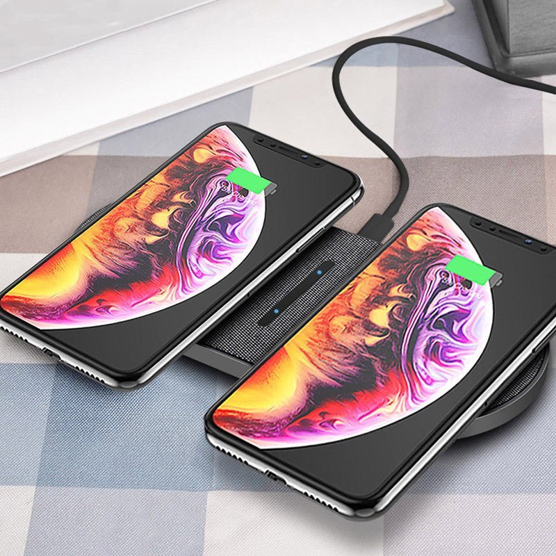 Wireless Charger 2 in 1 Pair 10W Quick Charge - Zambeel