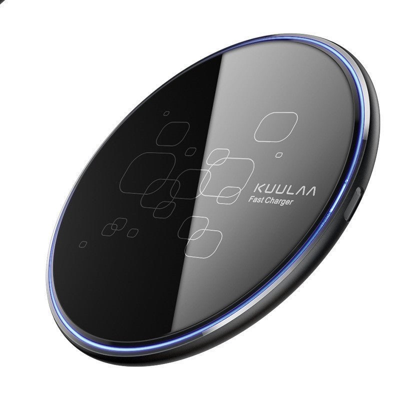 Wireless Charger Desktop Disc Ultra - thin Fast Charge Mobile Phone Wireless Charger - Zambeel