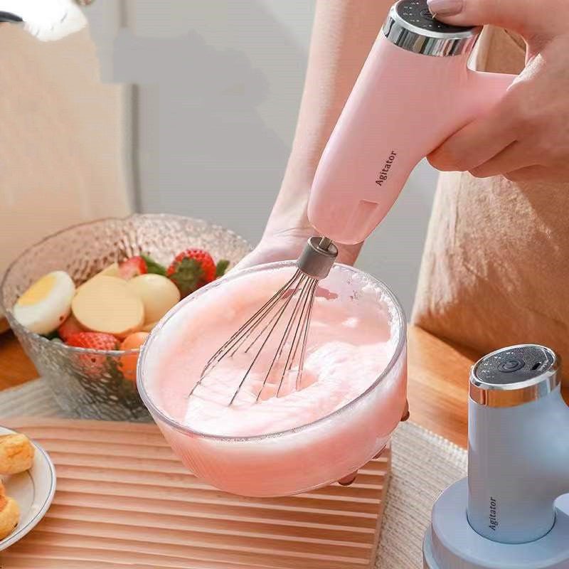 Wireless Electric Whisk Household Automatic Cream Blender - Zambeel