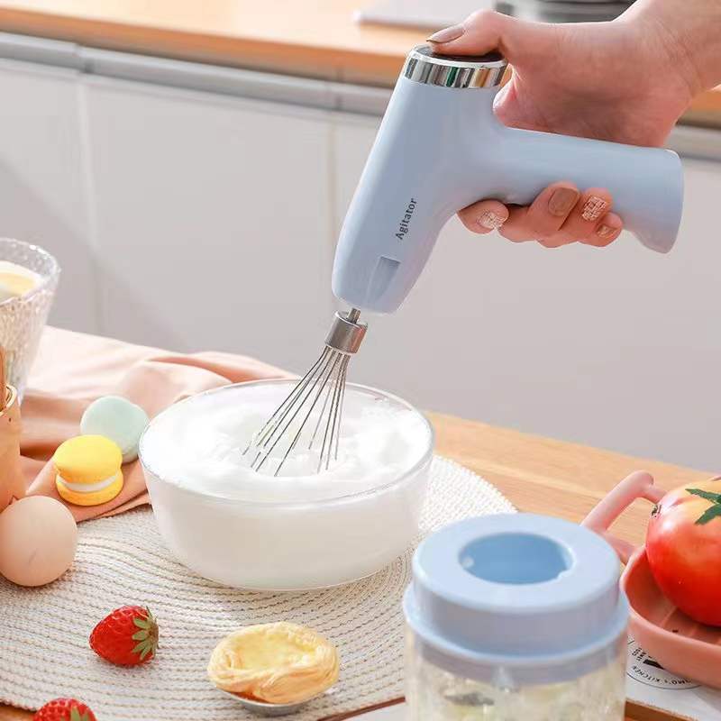 Wireless Electric Whisk Household Automatic Cream Blender - Zambeel