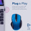 Wireless Ergonomic Mouse 2.4G - Zambeel