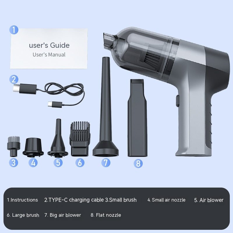 Wireless Handheld Car Cleaner Super Strong - Zambeel