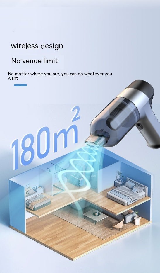 Wireless Handheld Car Cleaner Super Strong - Zambeel