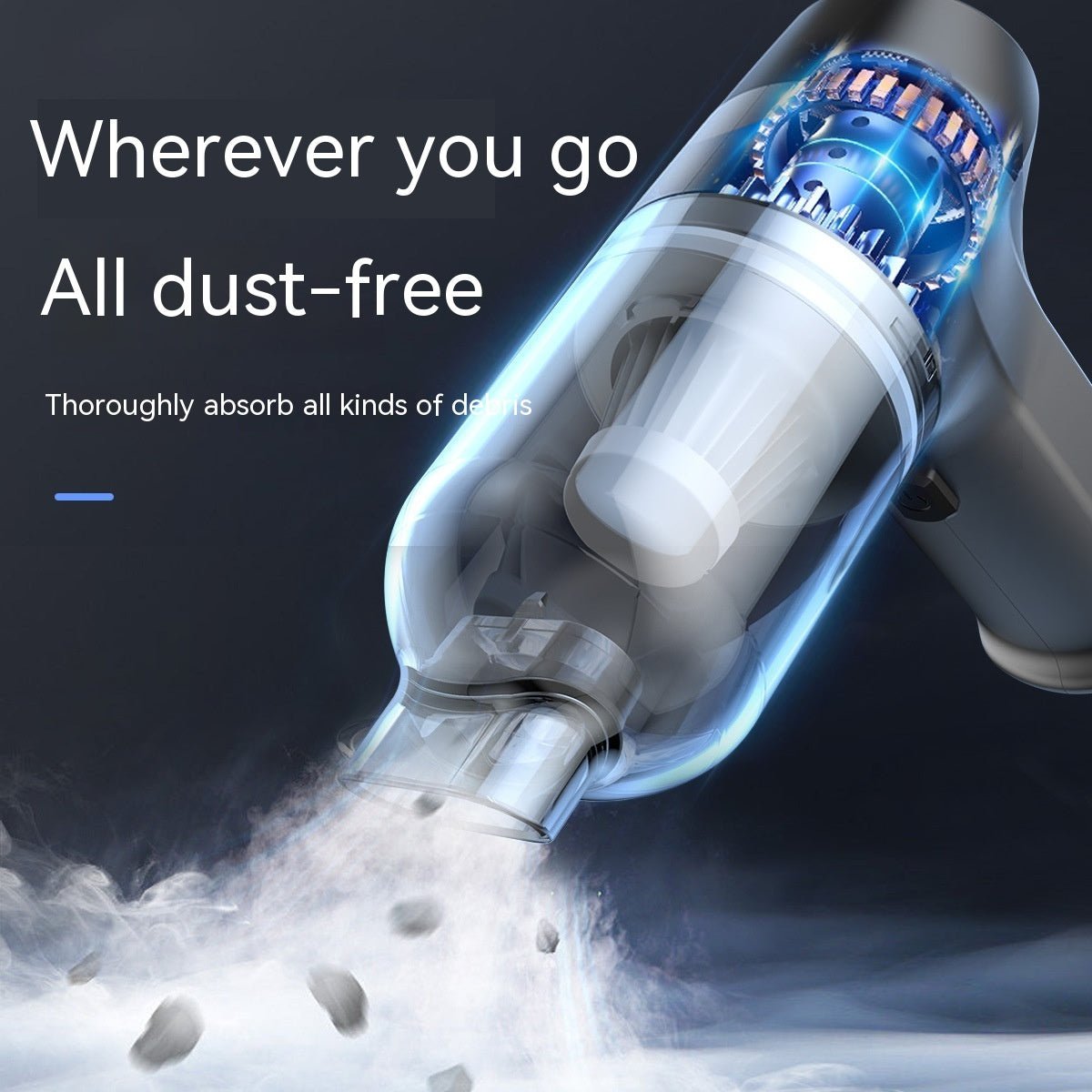 Wireless Handheld Car Cleaner Super Strong - Zambeel