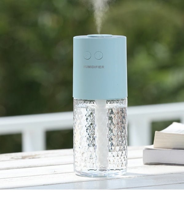 Wireless Humidifier Magic Crystal Projection Lamp Mini Portable - Zambeel