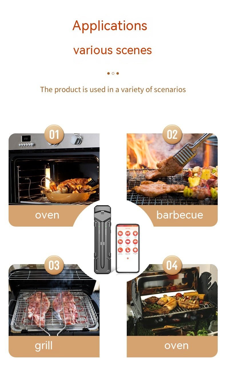 Wireless Kitchen Oven Thermometer - Zambeel