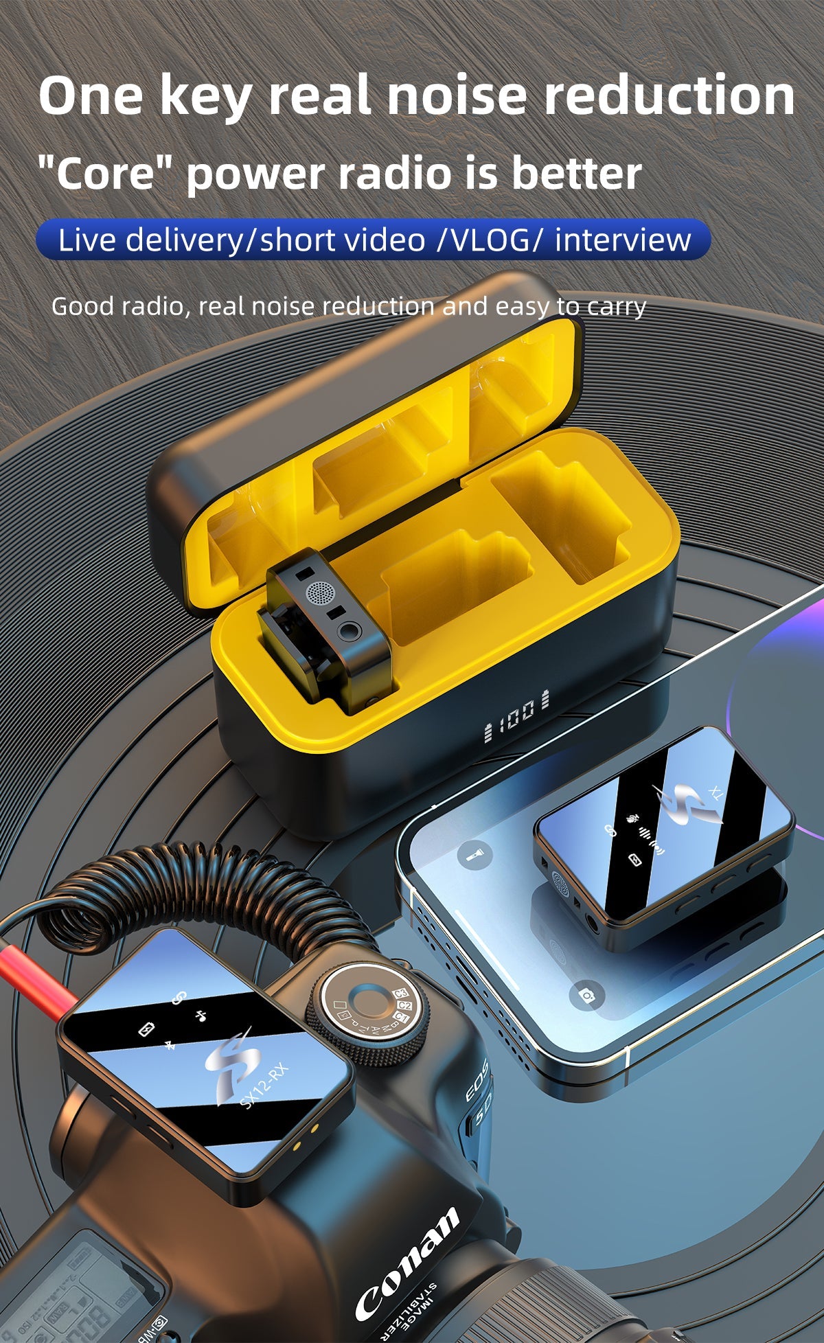 Wireless Microphone Kit © - Zambeel