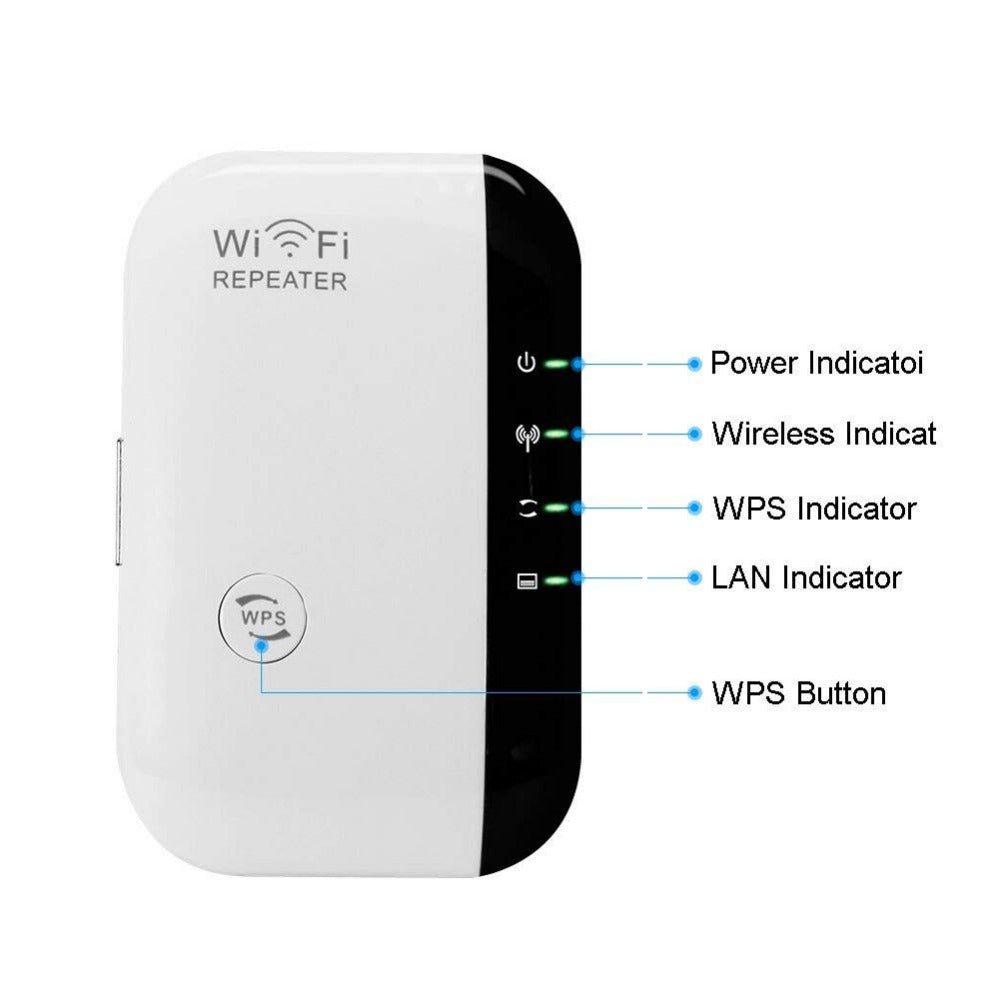 Wireless Network Repeater Wifi Signal Amplifier - Zambeel