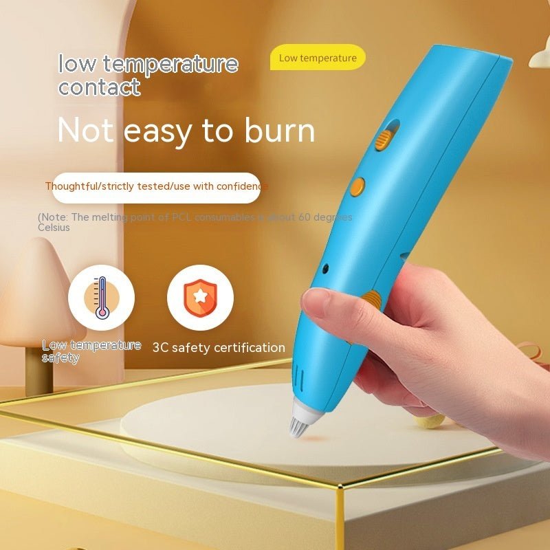 Wireless Pen Toy Children's Three - dimensional Graffiti Not Hot Charging Smart 3d Drawing - Zambeel