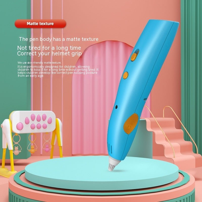 Wireless Pen Toy Children's Three - dimensional Graffiti Not Hot Charging Smart 3d Drawing - Zambeel