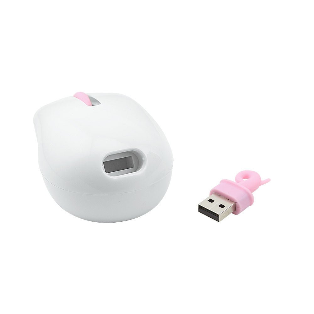 Wireless Silent Mouse Girl Pink Cute Office Mouse - Zambeel