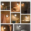 Wireless USB Rechargeable Body Sensor Light Home Decoration Night Light Bedroom Porch Balcony Corridor Light - Zambeel