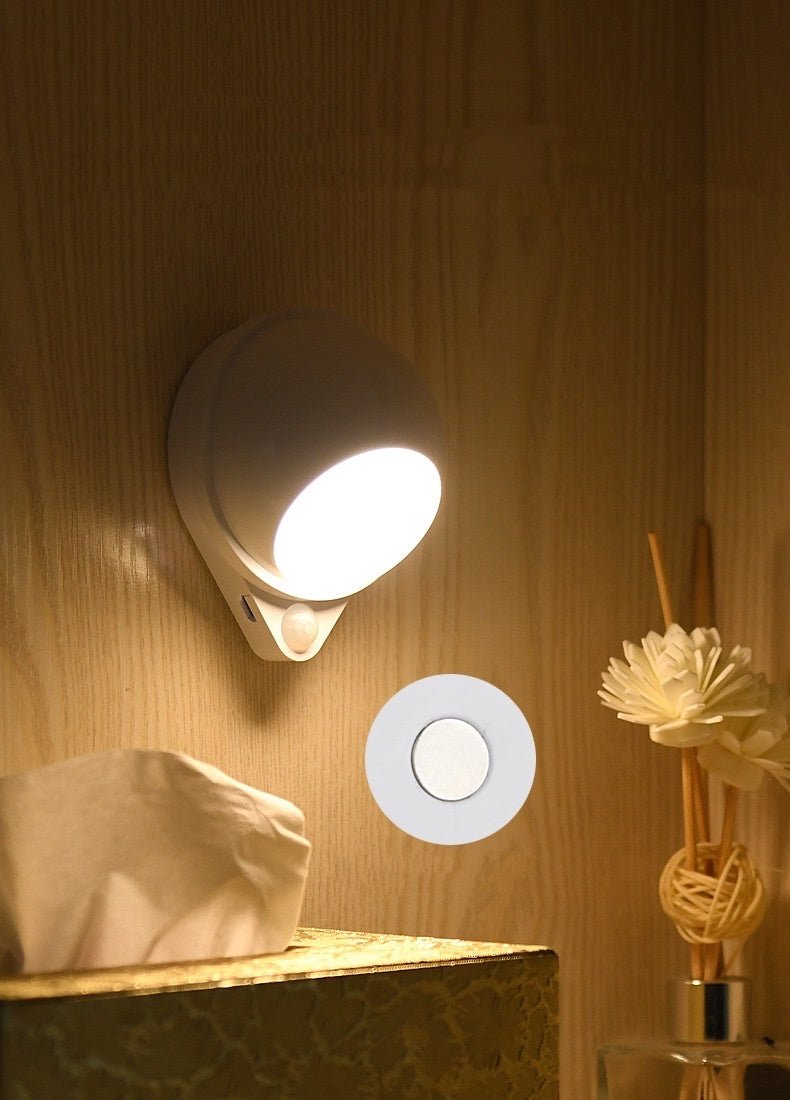 Wireless USB Rechargeable Body Sensor Light Home Decoration Night Light Bedroom Porch Balcony Corridor Light - Zambeel