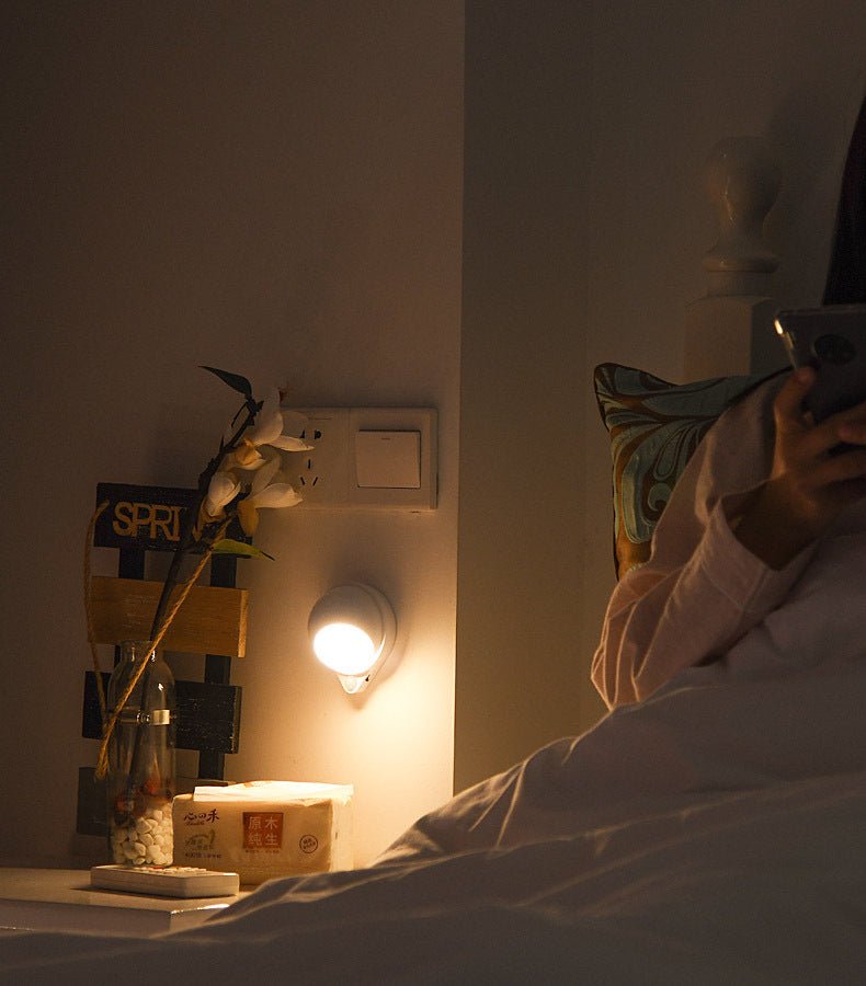 Wireless USB Rechargeable Body Sensor Light Home Decoration Night Light Bedroom Porch Balcony Corridor Light - Zambeel