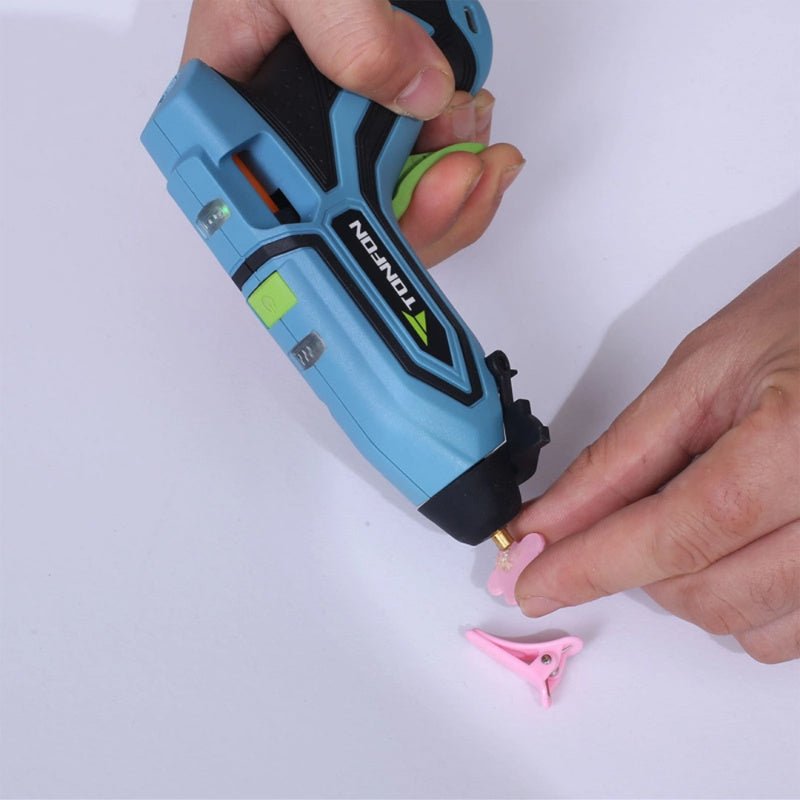 Wireless Use Hot Melt Glue Gun Rechargeable Electric Melt Glue Stick - Zambeel
