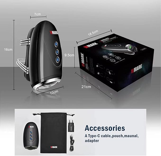 Wmark - Cordless Handheld Massager - Zambeel