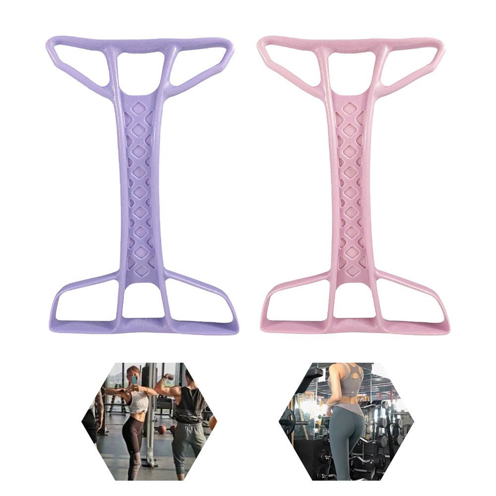 Women Men Gym Exercise Bodybuilding Non - Slip Yoga Pedal Puller Indoor Home Fitness Equipment - Zambeel