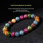 Women's Candy Color Fashion Round Bead Jade Marrow Bracelet - Zambeel